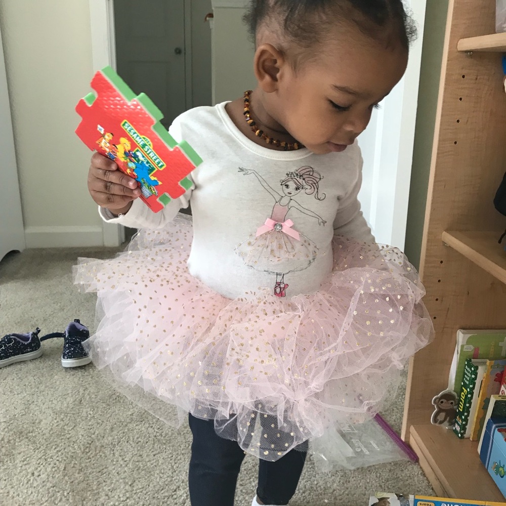 Ballerina shirt - size 12 months